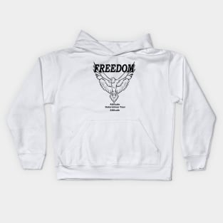 Freedom Attitude Determines Your Altitude Kids Hoodie